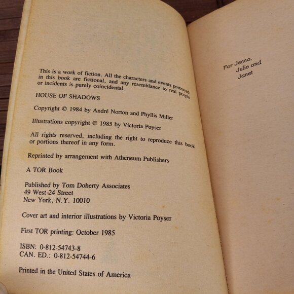 Lot Of 4 Andre Norton Vintage Fantasy Science Fiction PB Books - Picture 12 of 13